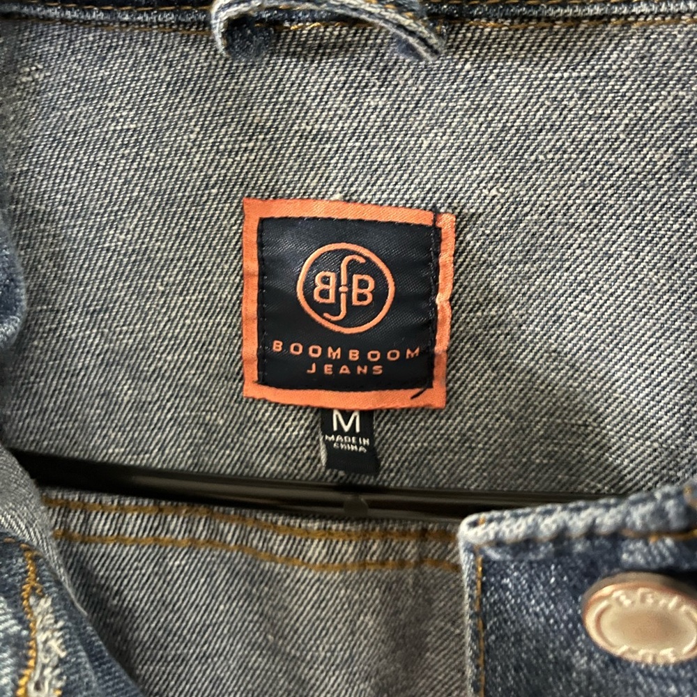Boom Boom Jeans Oversized Jacket Size Medium - Picture 5 of 5